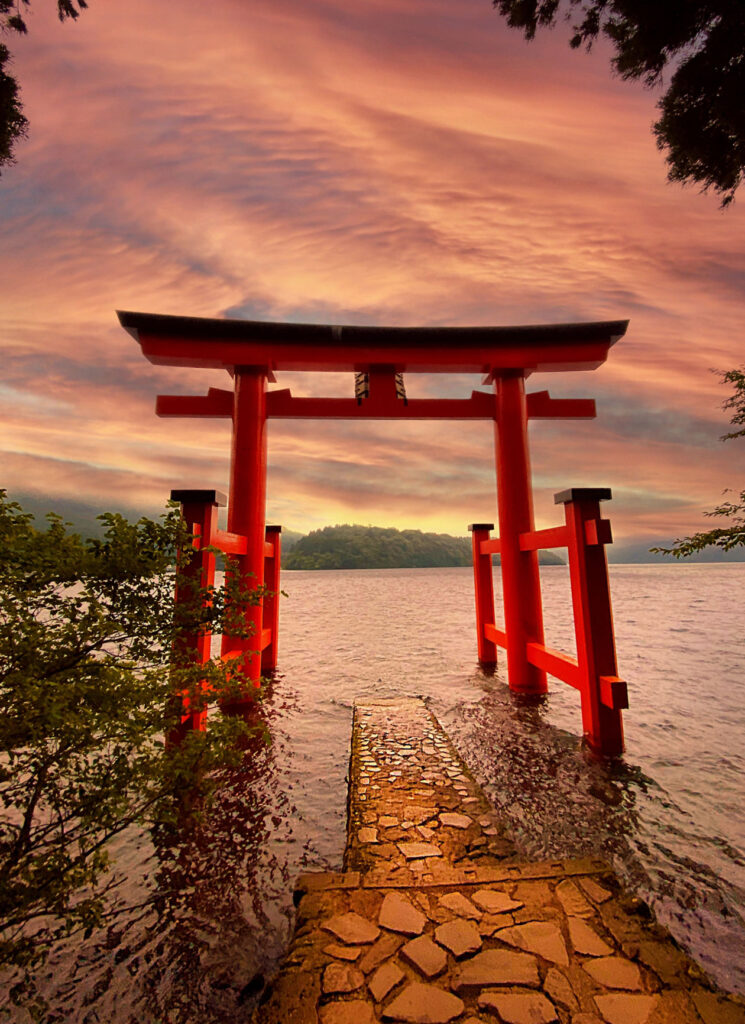 Hakone Shrine - Torii