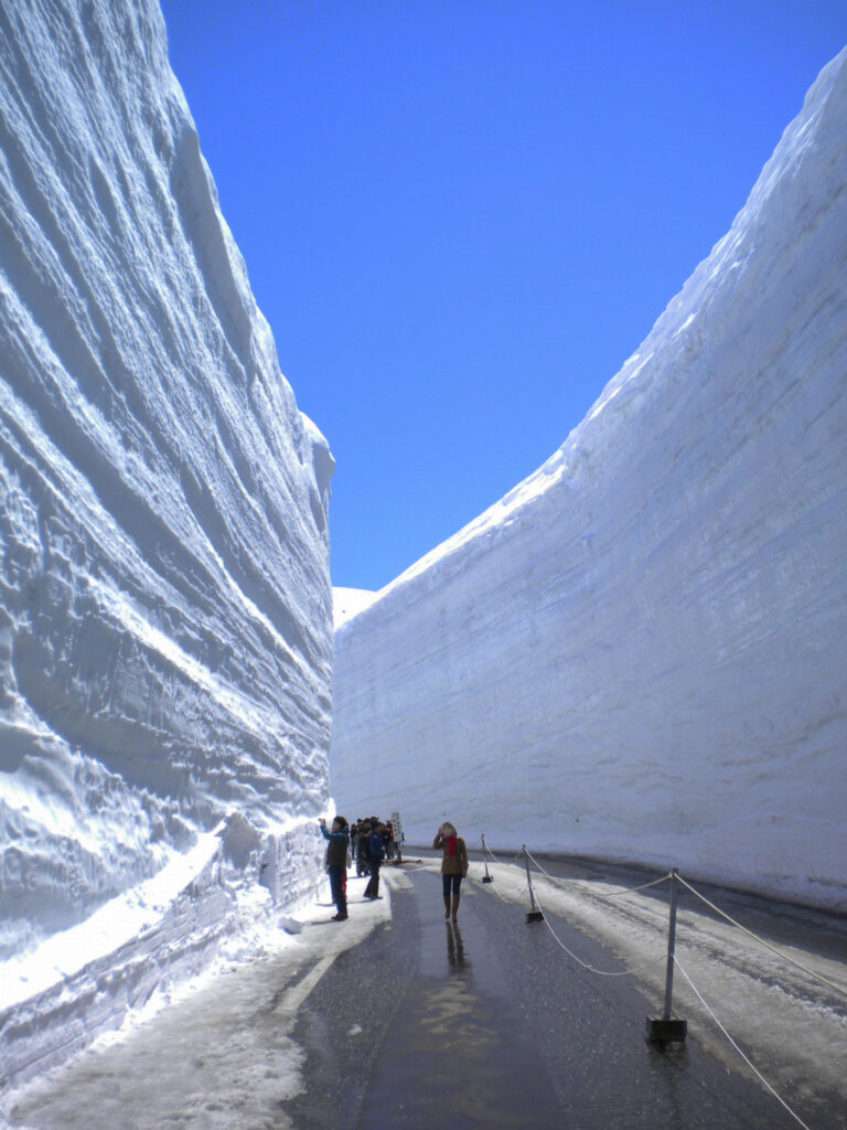 Murodo Snow wall