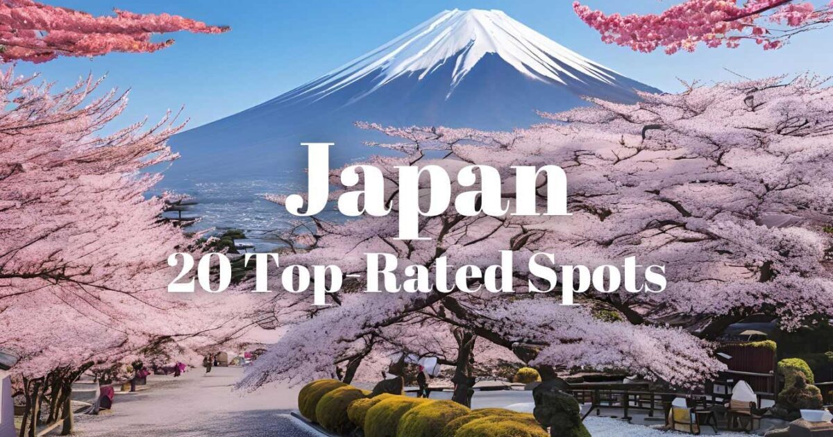 Japan 20 spots